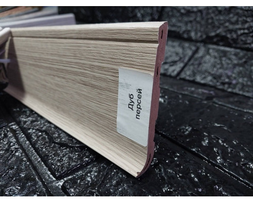 Плинтус Floor Decor Slim дуб персей 2500x80х7 мм купить по цене 92 грн