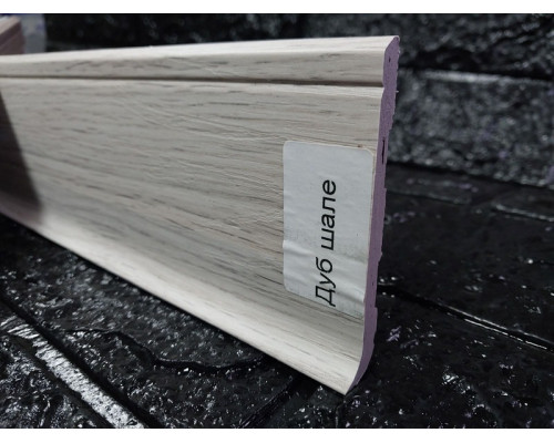 Плинтус Floor Decor Slimдуб шале 2500x80х7 мм купить по цене 92 грн