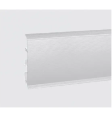 Плинтус Korner EVO 70 (002 Алюминий   70*20,7*2500 мм)