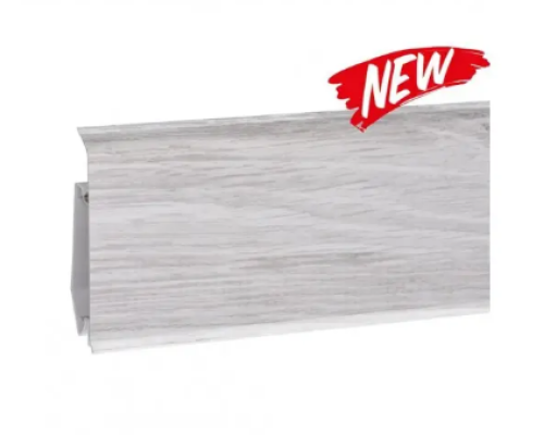 Плінтус Korner EVO 70 (025 Дуб Ніке 70*20,7*2500 мм) купити по ціні 56 грн