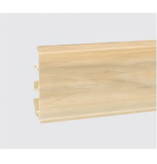 Плинтус Korner EVO 70 (017 Белый ясень    70*20,7*2500 мм)