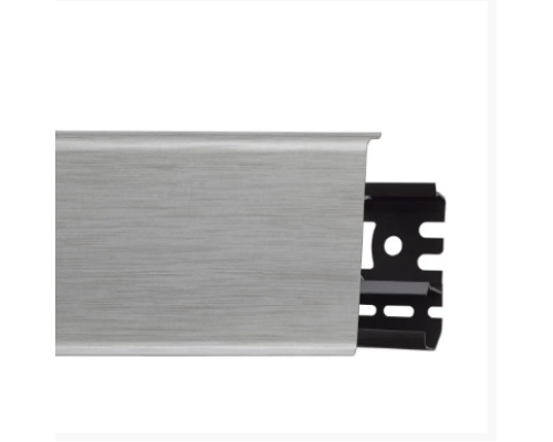 Плінтус підлоговий Arbiton INDO Арбітон індо 41 Алюміній купити по ціні 60 грн