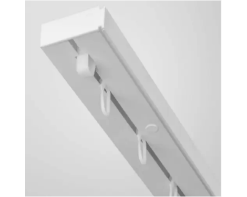 Карниз усиленный потолочный одинарный КСМ с крючками саморезами купить по цене 145 грн