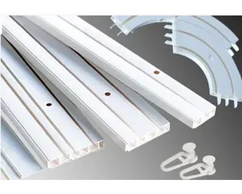 Карниз усиленный потолочный одинарный КСМ с крючками саморезами купить по цене 145 грн