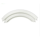 Поворот-Закінчення карниза стельового одинарний пластиковий купити по ціні 150 грн