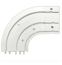 
Поворот-окончание потолочного карниза двойного пластикового