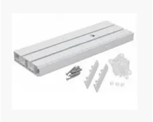 Карниз усиленный потолочный двойной КСМ с крючками саморезами купить по цене 165 грн