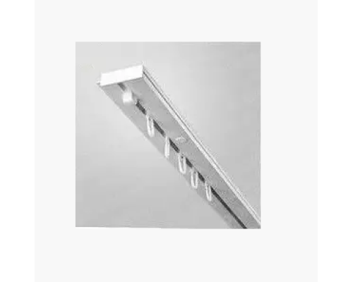 Карниз потолочный одинарный ОМ с крючками саморезами купить по цене 85 грн