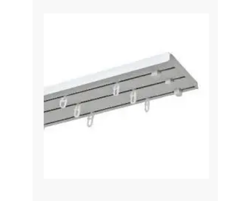 Карниз усиленный потолочный тройной КСМ с крючками саморезами купить по цене 200 грн