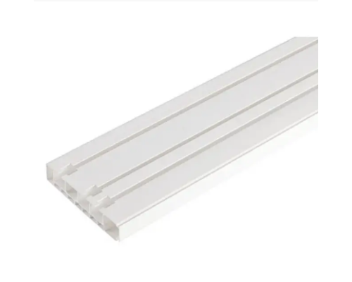 Карниз усиленный потолочный тройной КСМ с крючками саморезами купить по цене 200 грн