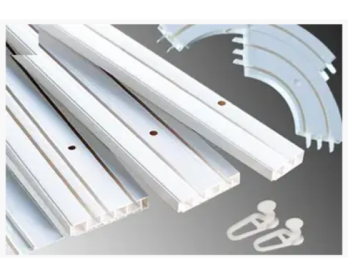 Карниз усиленный потолочный тройной КСМ с крючками саморезами купить по цене 200 грн