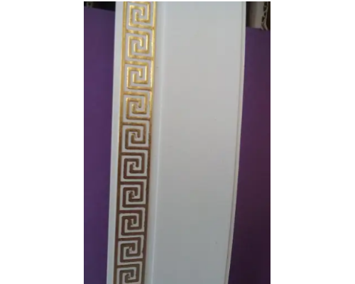 Карниз двойной ОМ с лентой Меандр Золото 50 мм цена за комплект купить по цене 235 грн