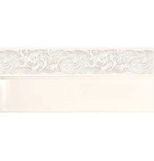 Декоративная лента на потолочный карниз Бленда Ажур 4 "Хром на потолочный карниз КСМ 70 мм