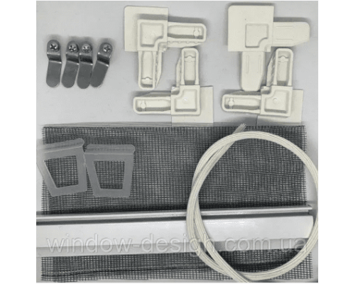 Москитная сетка конструктор (17х25) размер 80х205 купить по цене 850 грн