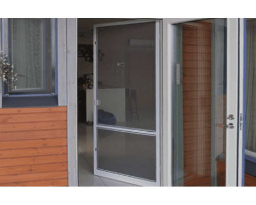 Москитная сетка на петлях дверная белая М.К. купить по цене 570 грн