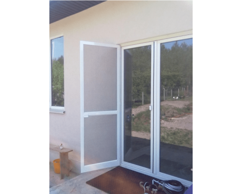 Москитная сетка на петлях дверная белая М.К. купить по цене 570 грн