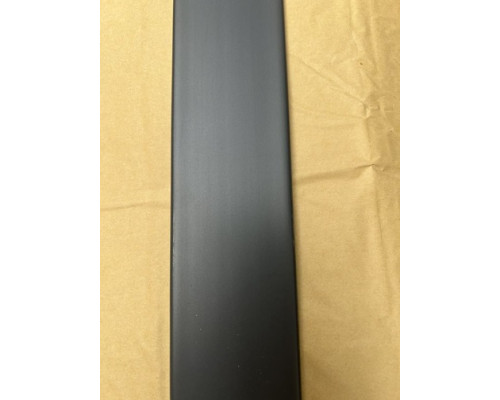 Лиштва пластикова плоский Антрацит (70 мм) посилений стійкий до температур купити по ціні 185 грн