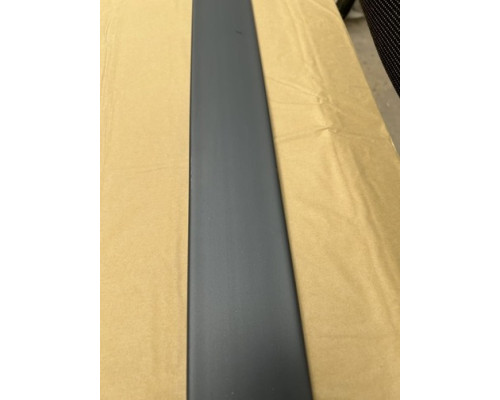 Лиштва пластикова плоский Антрацит (70 мм) посилений стійкий до температур купити по ціні 185 грн