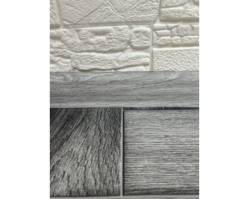 Плинтус ТИС с резинкой Акация серая (89) М/П купить по цене 24 грн