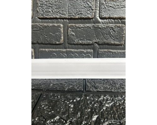 Плинтус ТИС с резинкой Белый (01) М/П купить по цене 24 грн