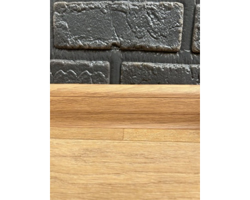 Плінтус ТІС з резинкою Дуб морган (26) М/П купити по ціні 24 грн