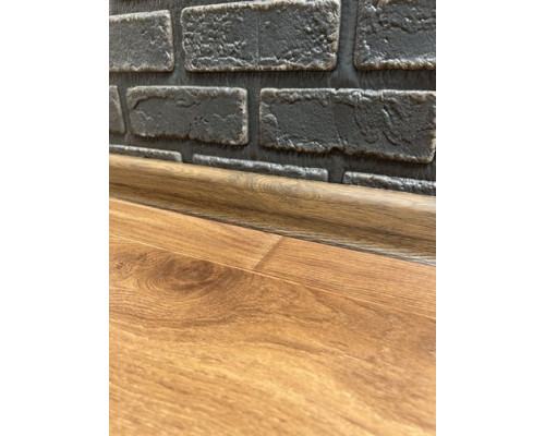 Плінтус ТІС з резинкою Венге класичний (51) М/П купити по ціні 24 грн