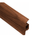Плинтус ТИС с резинкой Орех (40) М/П купить по цене 24 грн
