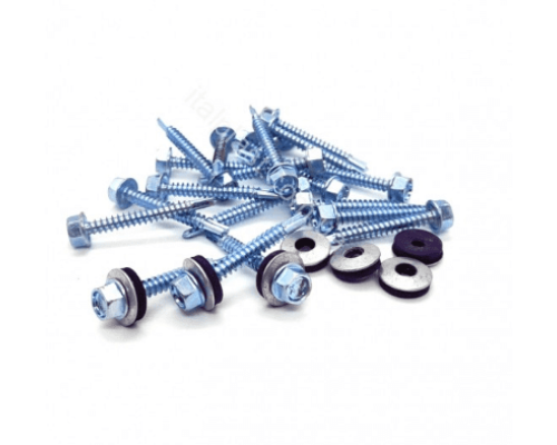 Подставка с саморезом по металлу для прозрачного шифера купить по цене 8 грн