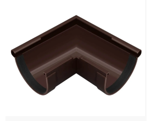 Угол желоба наружный RAINWAY 130мм 90* купить по цене 370 грн