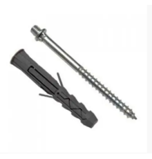 Винт шуруп крепежный с дюбелем 150 мм