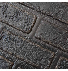 Самоклеюча 3D панель 
Цегла деко графіт  700x700x5 мм