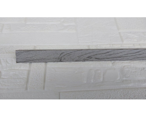 Пластиковый уголок Дуб Пепельный 15х15х2700мм купить по цене 40 грн