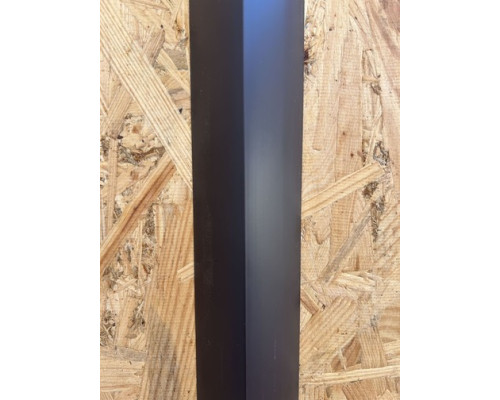 Пластиковый уголок Черный 20х20х2700мм купить по цене 50 грн