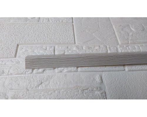 Пластиковий куточок Світло сірий 20х20х2700мм купити по ціні 50 грн