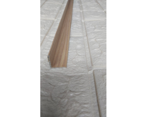 Декоративний внутрішній кут для підлоги ширина 20 мм х 20 мм (П-28) купити по ціні 80 грн