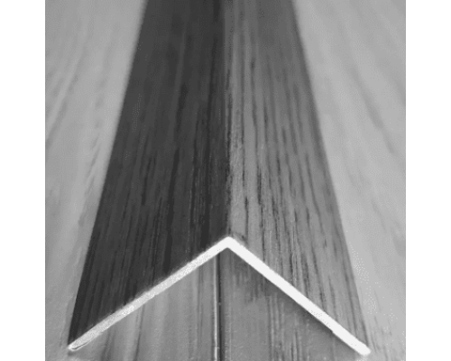 Ламинированный декоративный угол для пола открытого монтажа, ширина 30мм х 30мм (П-34) купить по цене 130 грн