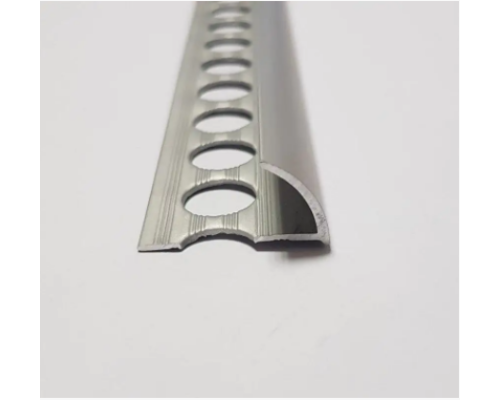 Наружный уголок алюминиевый для плитки толщиной 10 мм, длина 2,7 м Серебро купить по цене 135 грн