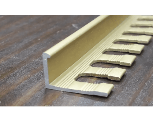 Зовнішній Профіль для плитки гнучкий L-подібний 12 мм срібло 2,7 м купити по ціні 135 грн