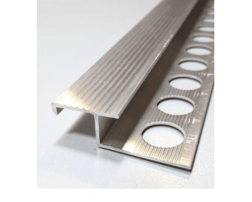 Алюмінієвий посилений Z-подібний профіль для плитки 10 мм. без покриття 2.7 м купити по ціні 200 грн