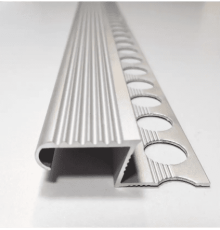 Алюминиевый Z-образный профиль для плитки до 12 мм.  без покрытия 2.7м